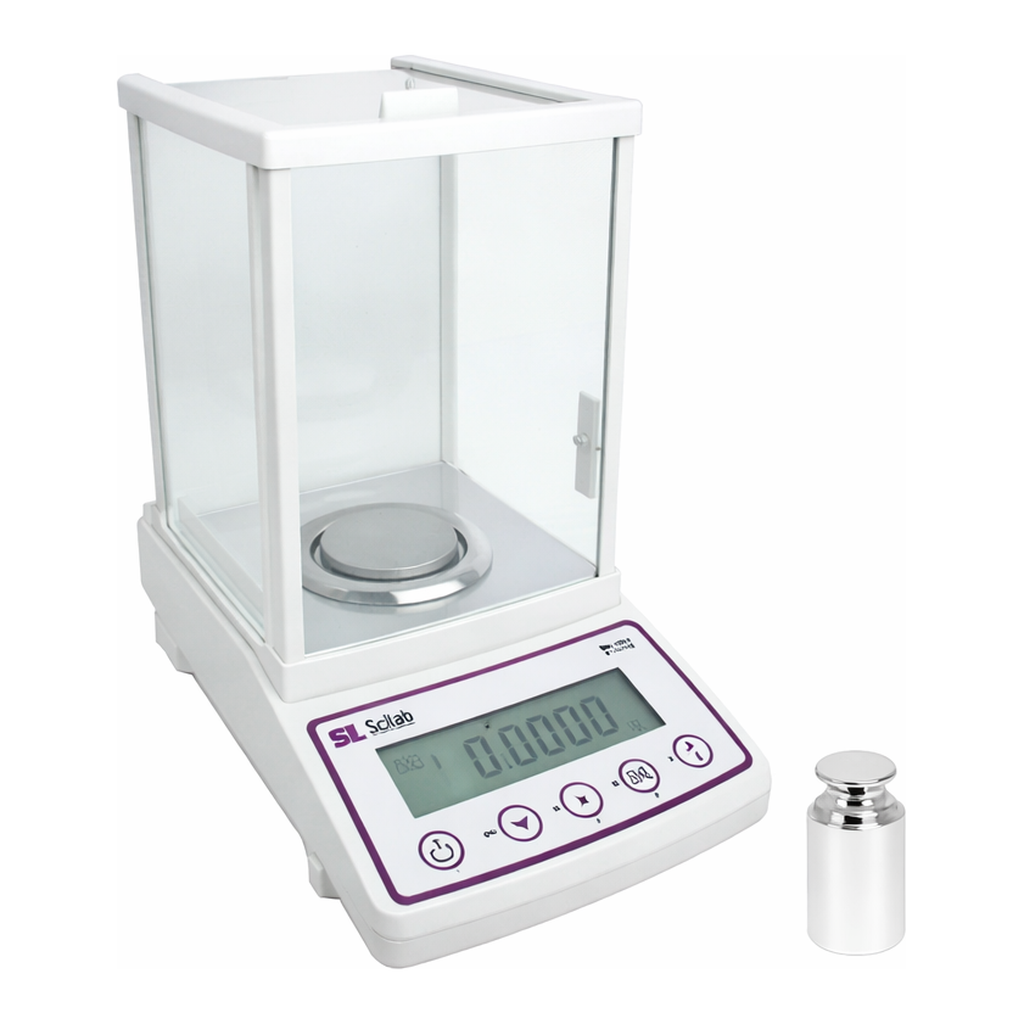 SciLab 자동 보정형 표준 분석/화학 저울 0.1mg max.220g Standard Analytical Balance “WiseWeighTM”