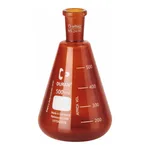WITEG 24/40 Amber Erlenmeyer Flask