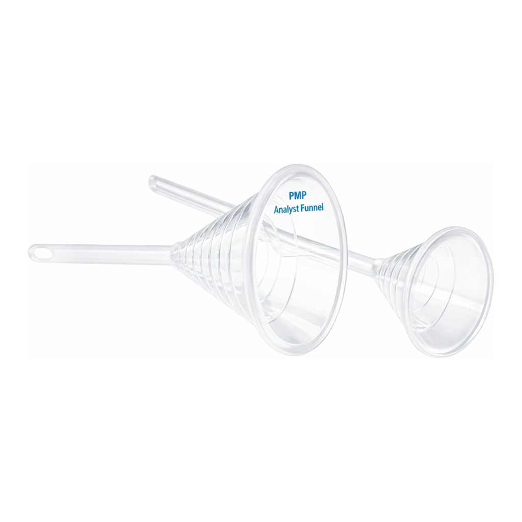 VIT-LAB PMP 투명 분석용 펀넬 PMP Spiral-shape Ribs Analyst Funnel