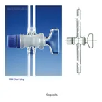 DURAN Stopcock Single way/Straight Boro-glass 3.3