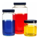 WHEATON Safety Coated Large-neck Bottle