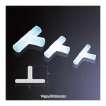 SciLab Pure PFA Connector for Flexible Tubing or Melt-Fitting