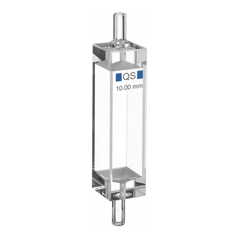 HELLMA Fluorescence Cells with Flow-through Measurements