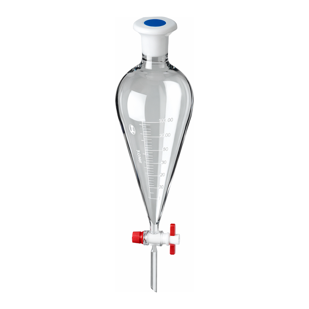 Glassco Fine-Squibb Graduated Separatory Funnel