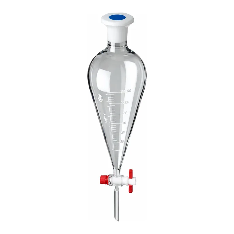 Glassco Fine-Squibb Graduated Separatory Funnel
