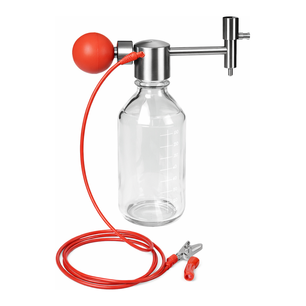 Burkle 안전형 바틀-탑 솔벤트 미니 압축 펌프 High Safety Stainless-steel Bottle-Top Solvent Mini Pump