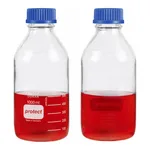 DURAN Safety Plastic PU-Coated Lab Bottle