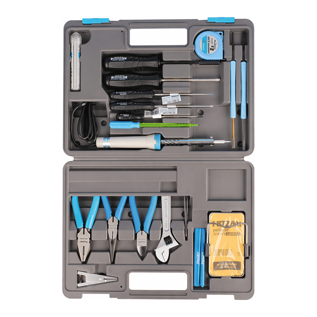 HOZAN 21Pcs Solder and Manual Tool Kit