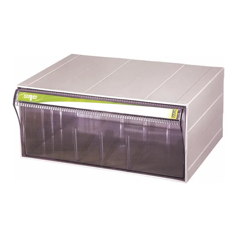 BRAIN 중형 조립식 부품 박스 HIPS Assembly Multiuse Box with Drawer 460×360×h200mm