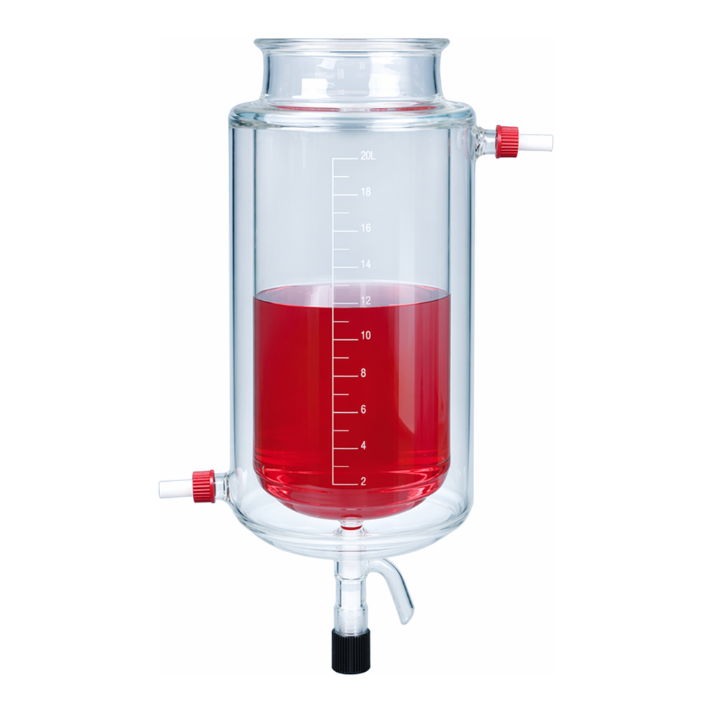 SciLab 자켓 밸브형 눈금부 진공 / 압력베셀 Pressure Vessel