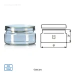 DURAN 글라스 자 Glass Jar