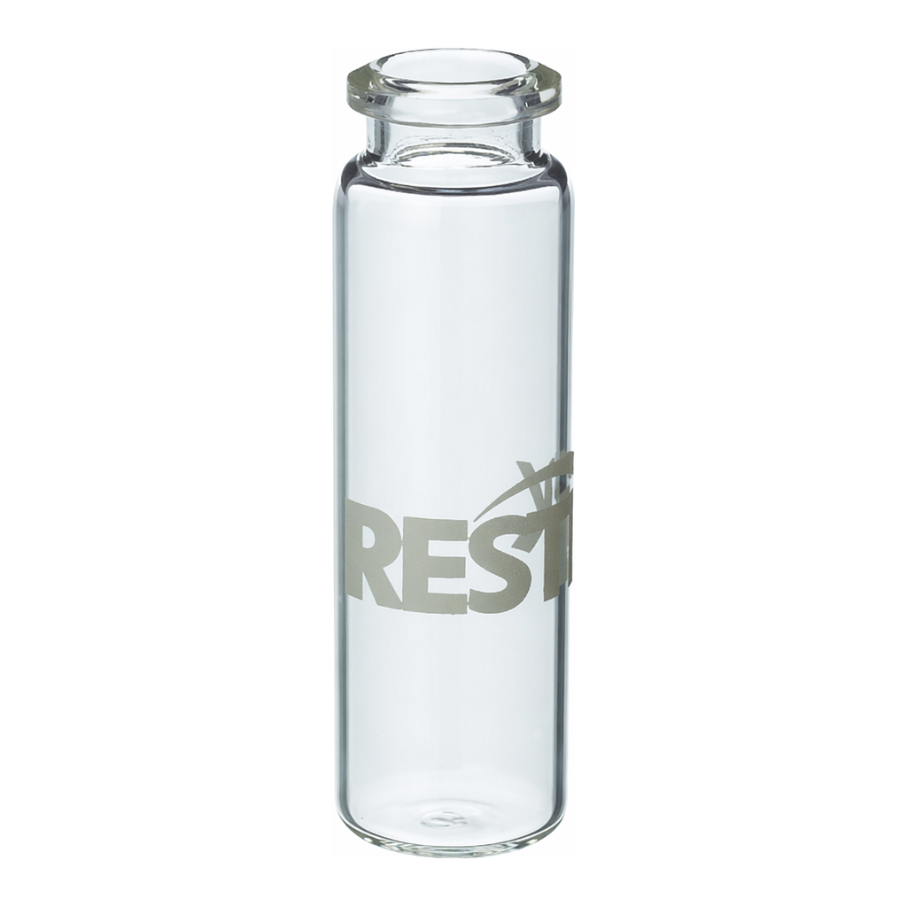 Restek Vials, Headspace, 20ml Clear 23x75mm Rounded Bottom Pack of 1000