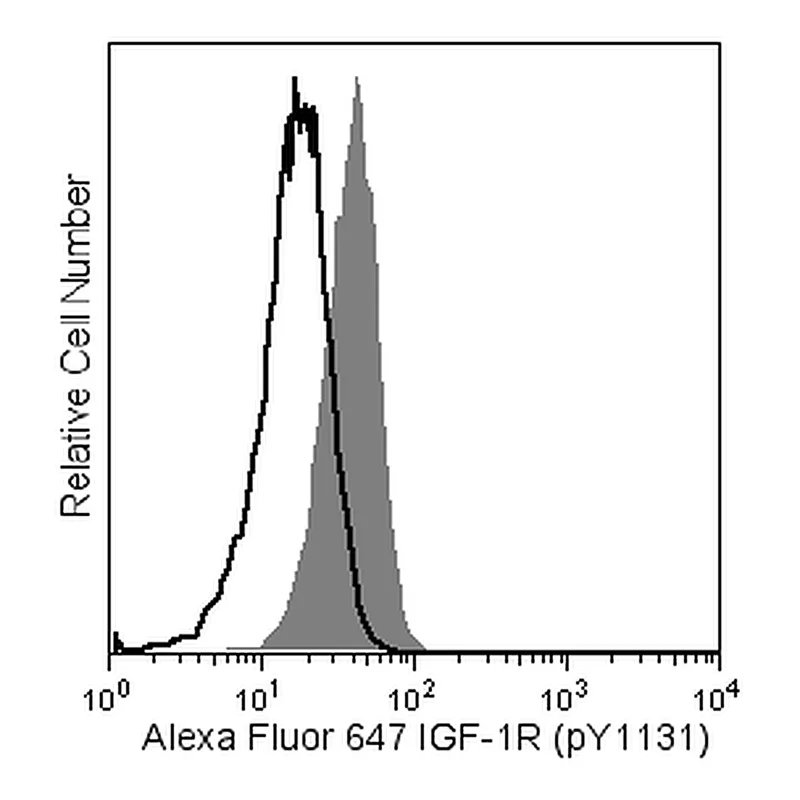 BD Alexa Fluor® 647 Mouse anti-IGF-1 Receptor (CD221) (pY1131)