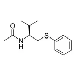Merck (S)-N-(3-Methyl-1-(phenylthio)butan-2-yl)acetamide