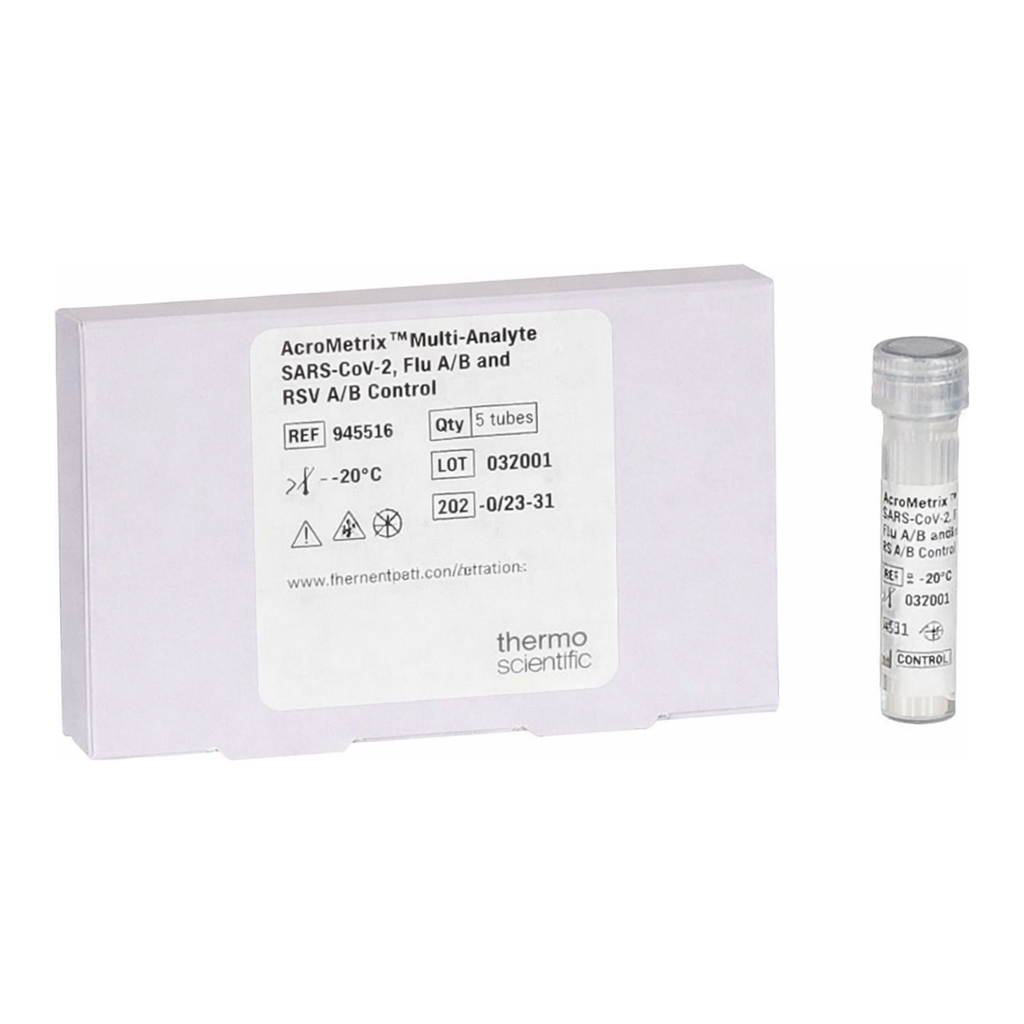 Thermo Fisher Scientific AcroMetrix Multi-Analyte SARS-CoV-2, Flu A/B, RSV A/B Control (RUO)
