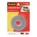 Daihan Science 3M Scotch “2×Strong” Foam Double Sided Tape, “3000” w12 & 24mm, L1.5~2m<br>For