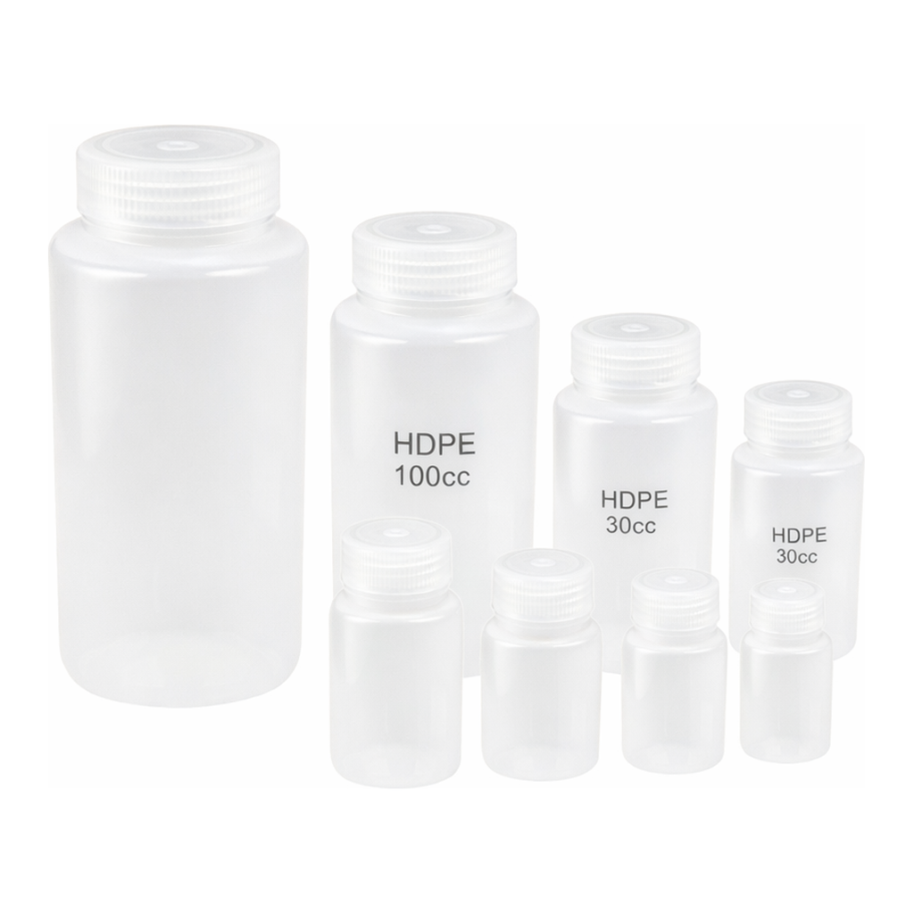 Biosharp reagent bottle wide mouth polypropylene clear