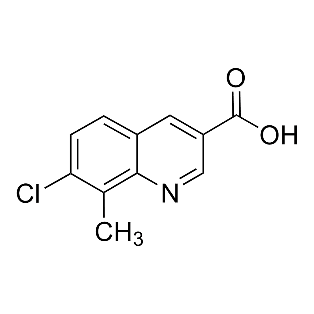 Merck 7-Chloro-8-methylquinoline-3-carboxylic acid