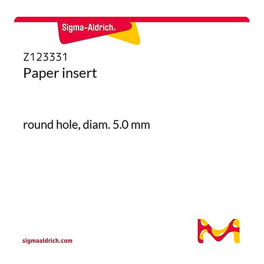 Merck Paper insert