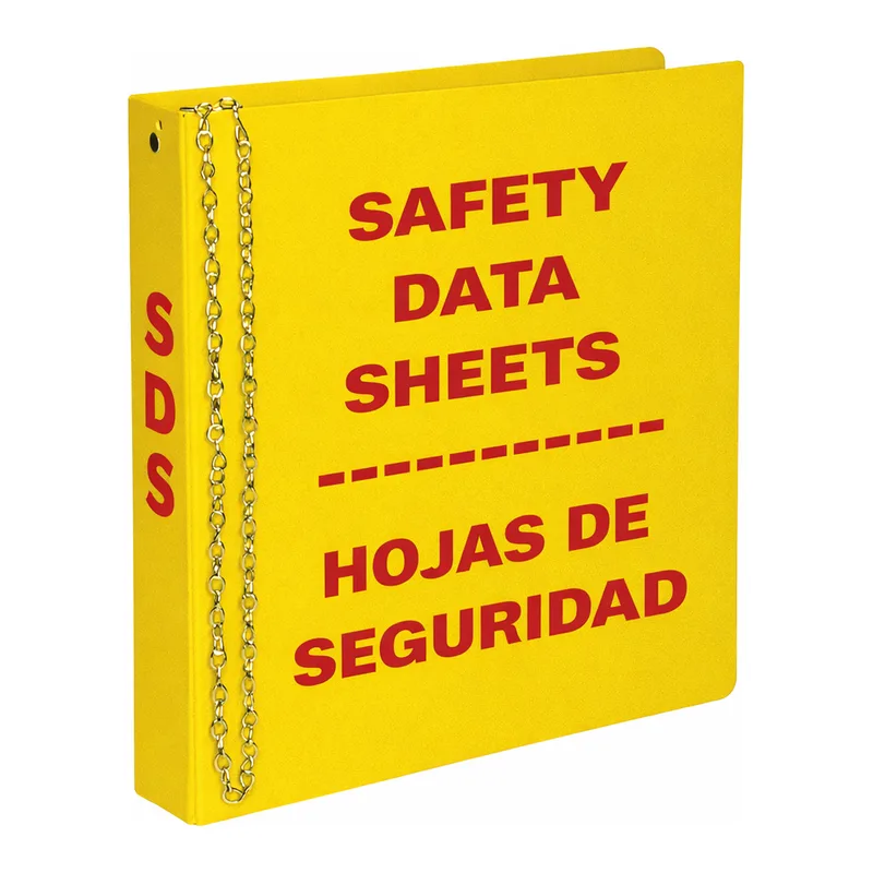 Brady Bilingual Standard SDS Binder - 1.5" Ring