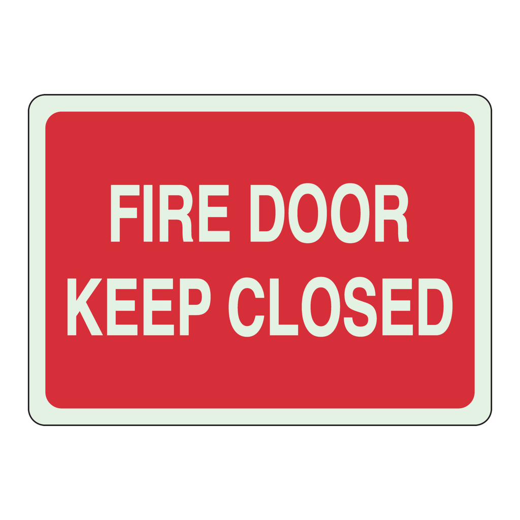 Brady Fire Door Do Not Block Sign
