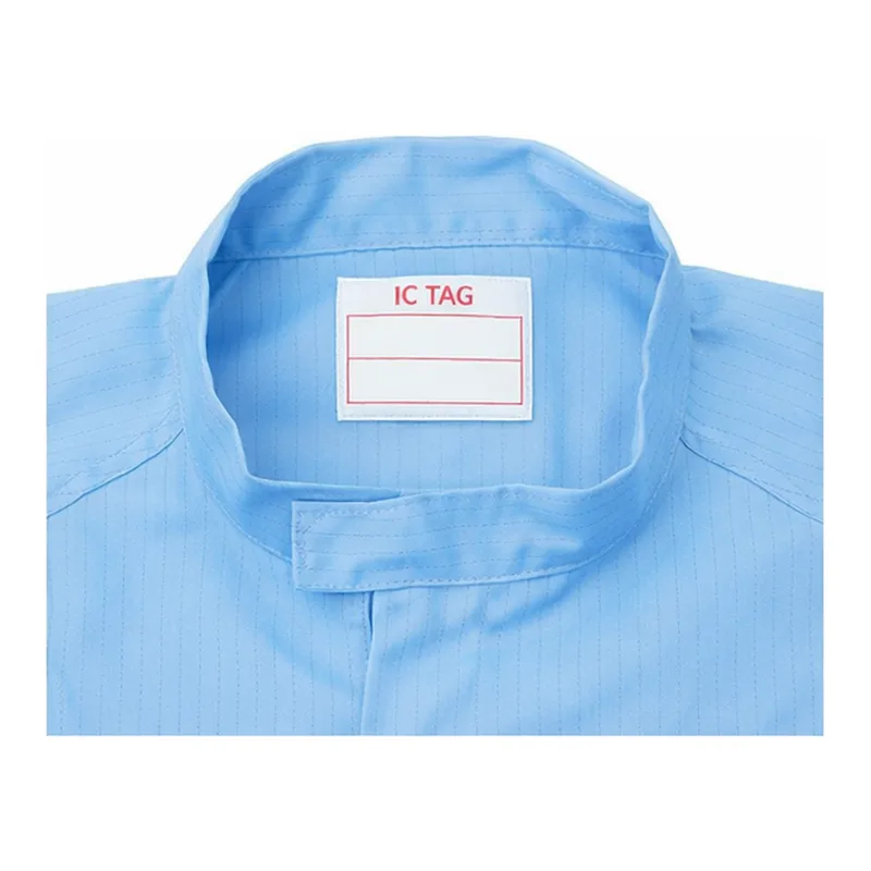 AS ONE Dust-Free Garment AS 199 C Unisex Coverall (Compatible with IC tags) Blue S