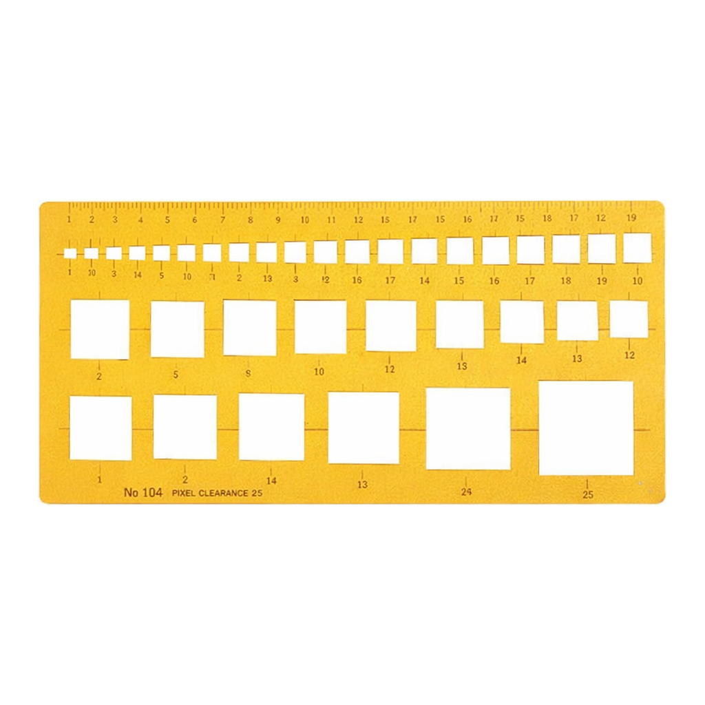 OFFICENEX 코링 템플레이트사각정규(240×120mm)