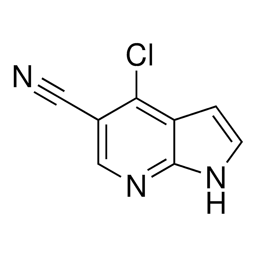 Merck 4-Chloro-1H-pyrrolo[2,3-b]pyridine-5-carbonitrile