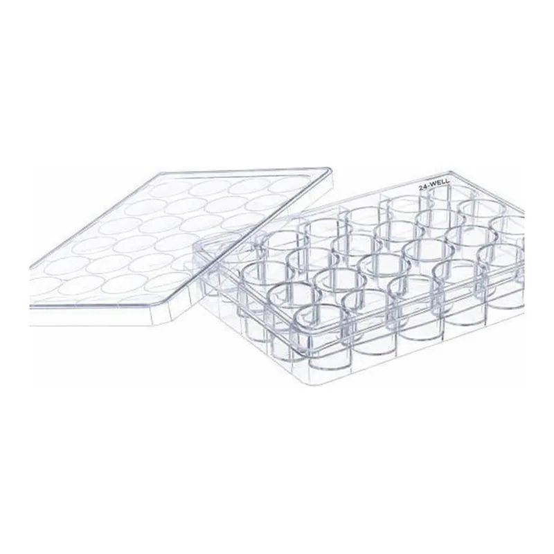 Greiner Bio One CELL CULTURE MULTIWELL PLATE, 24 WELL, PS,CLEAR, ADVANCED TC, LID WITH CONDENSATION RINGS, STERILE, SINGLE PACKED