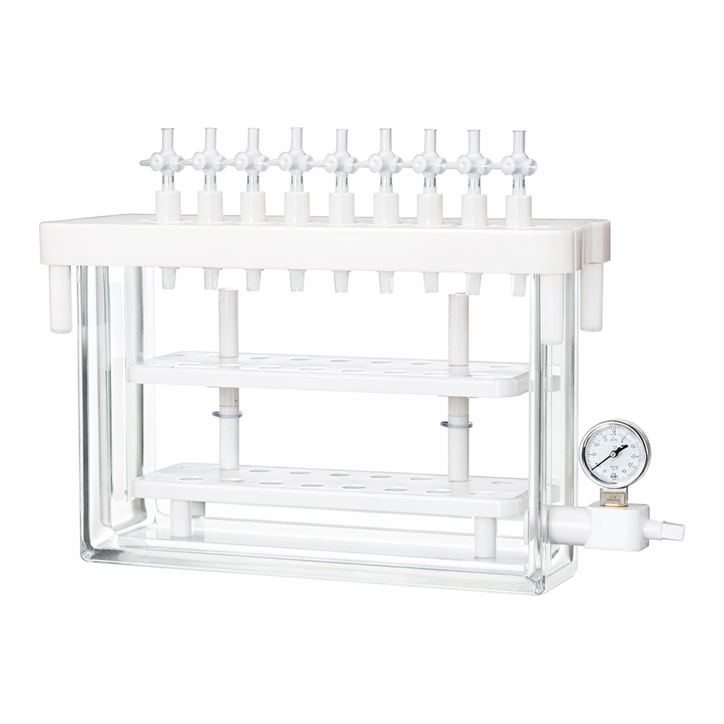 Daihan Science Solid-phase Extraction Vacuum Manifold, for Chromatography, Used with SPE Cartri