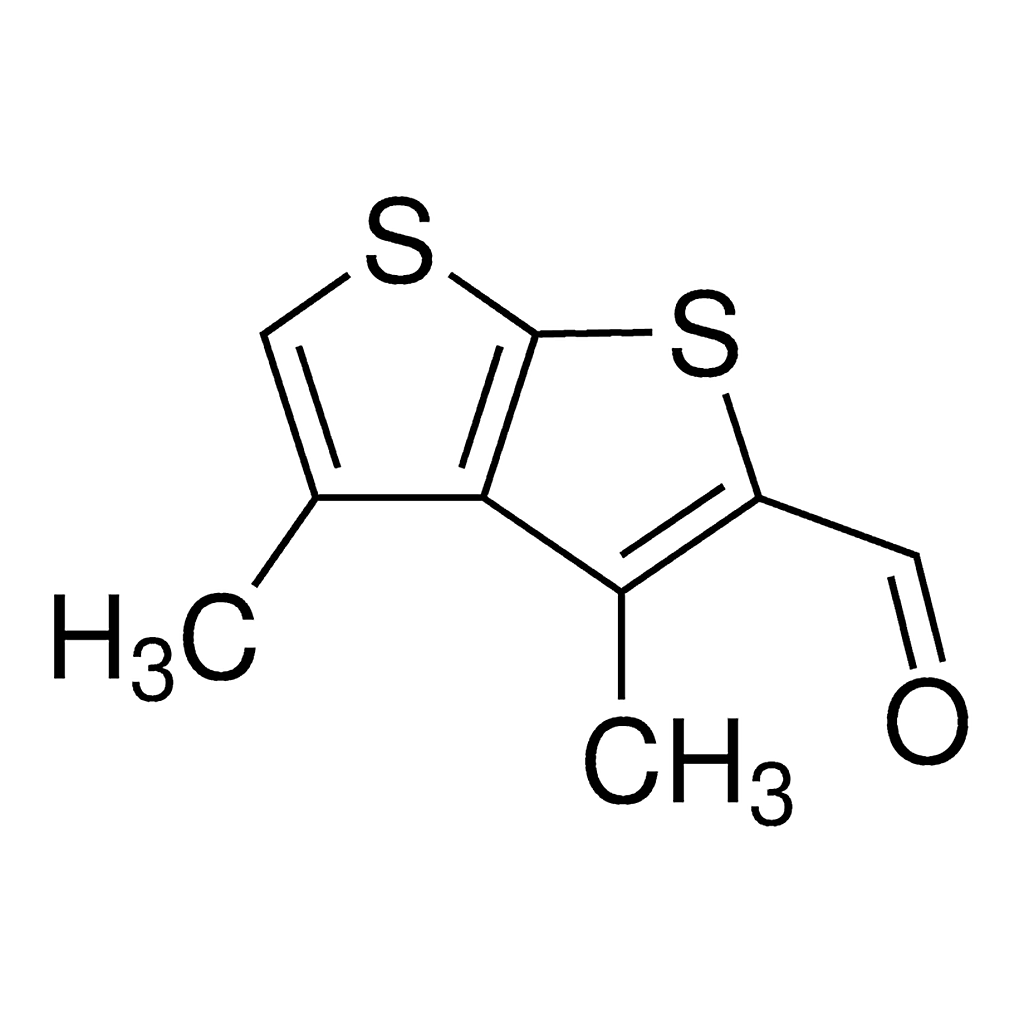 Merck 3,4-dimethylthieno[2,3-b]thiophene-2-carbaldehyde