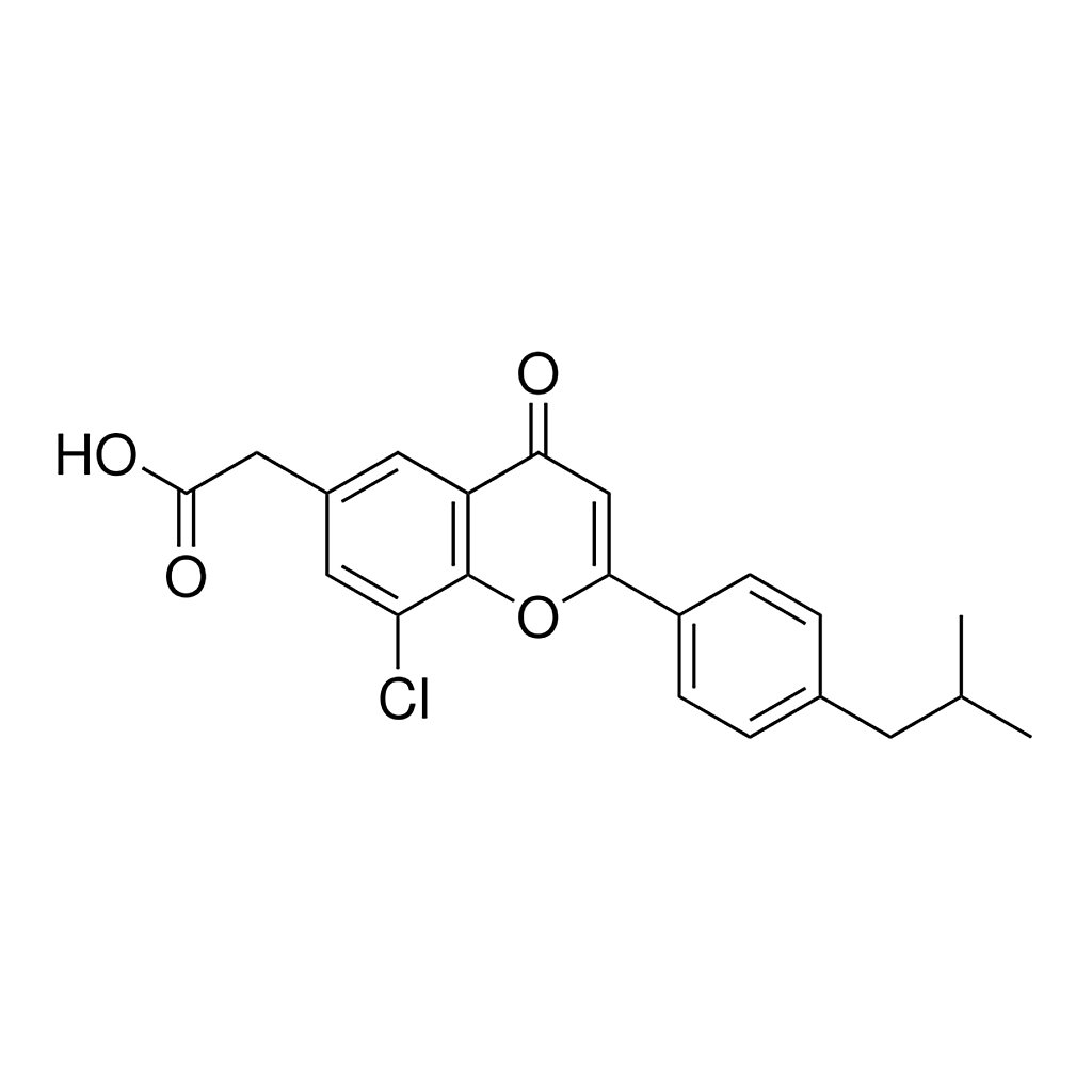 Merck (8-CHLORO-2-(4-ISOBUTYLPHENYL)-4-