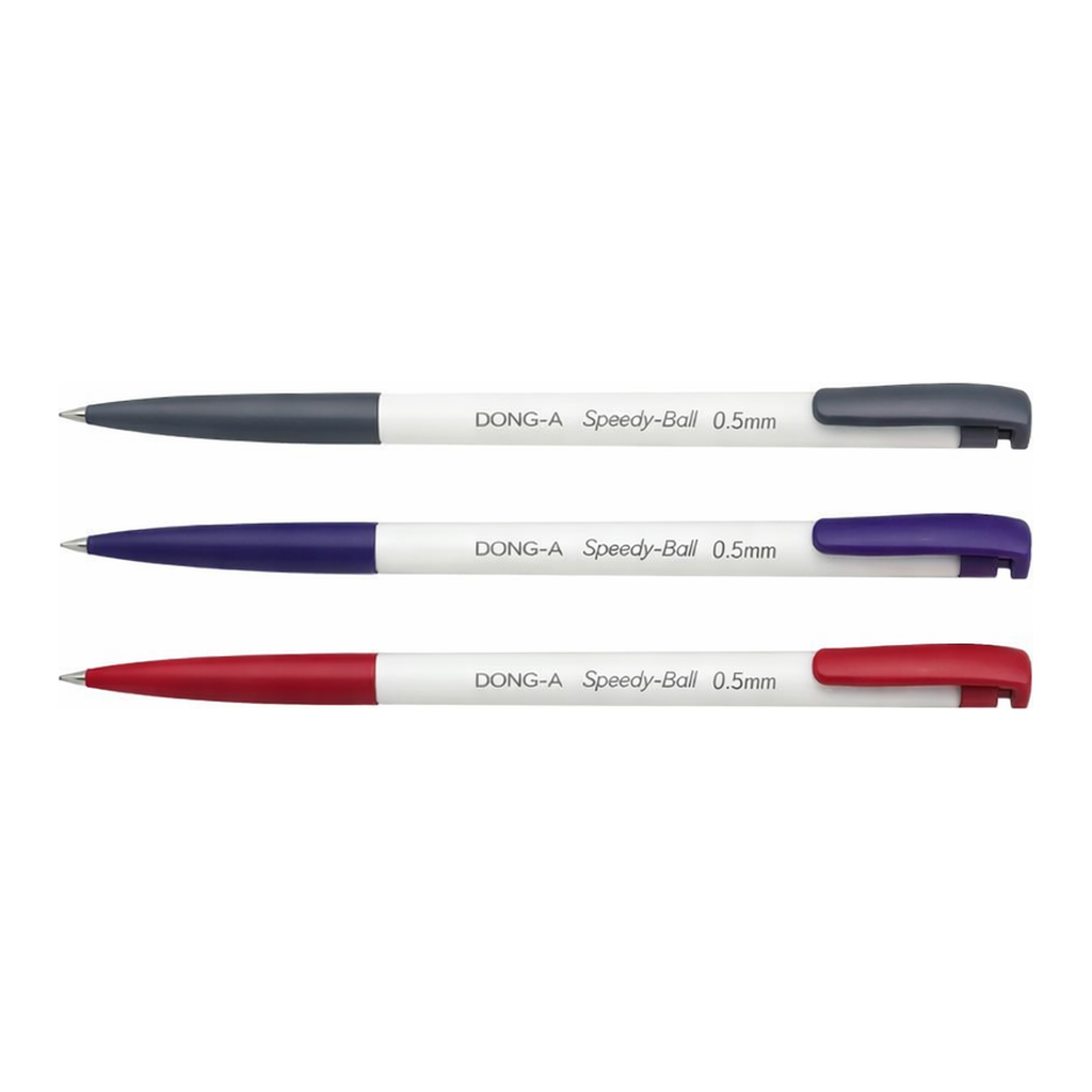 OFFICENEX 동아 스피디볼 (흑색/0.5mm/24EA)