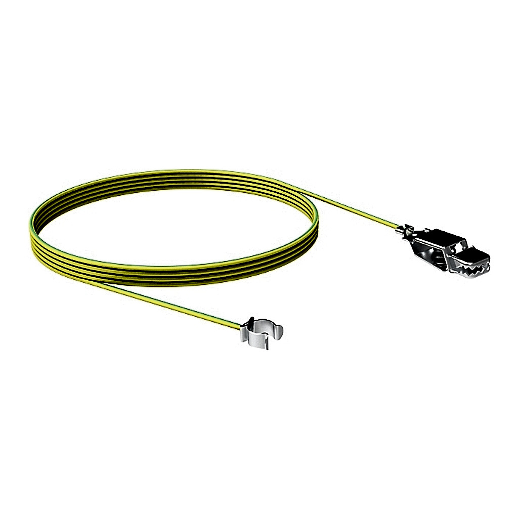 Grounding for FlexTubes, clamp, 3m