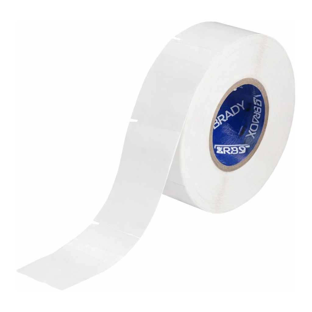Brady Self-Laminating Vinyl Wrap Around Labels for 3" Core Printers - 3.75" x 1"
