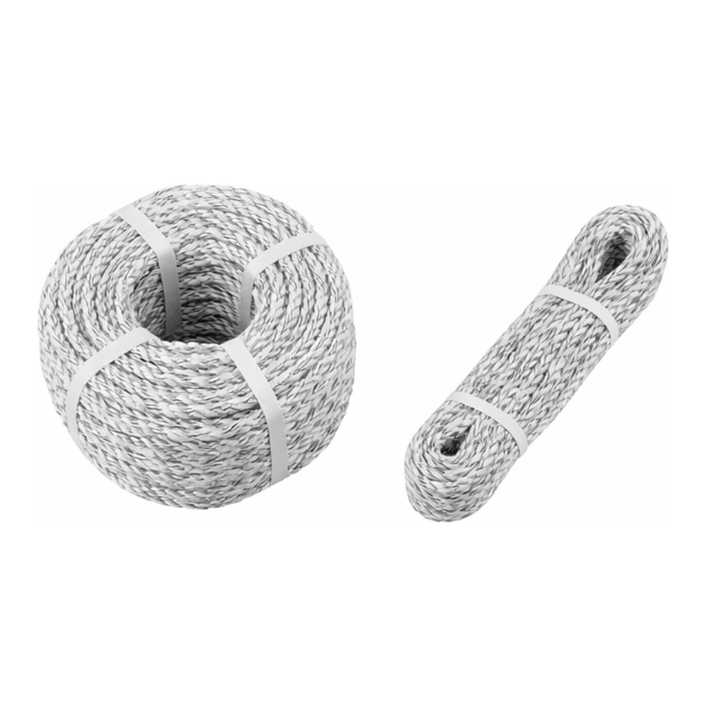 AS ONE Static Electricity Removal Rope Phi 6 mm x 50 m
