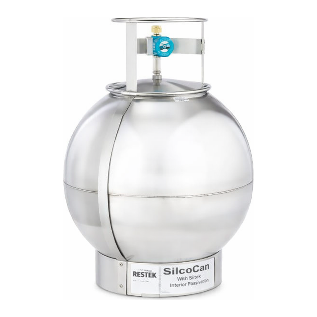 Restek SilcoCan Canister 15L with 2-Port RAVE+
