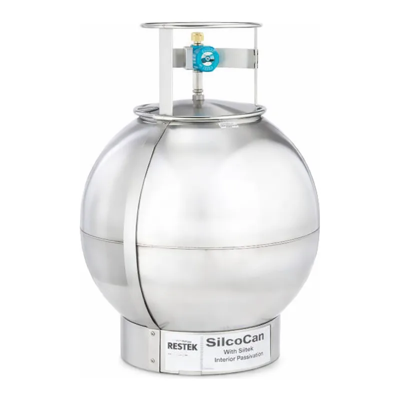 Restek SilcoCan Canister 15L with 2-Port RAVE+