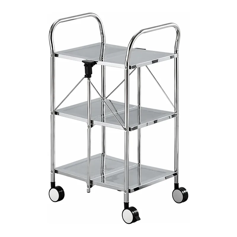 AS ONE Foldable Wagon(for Cleanroom)(SUS304), 클린룸용 접이식 왜건 (SUS304)