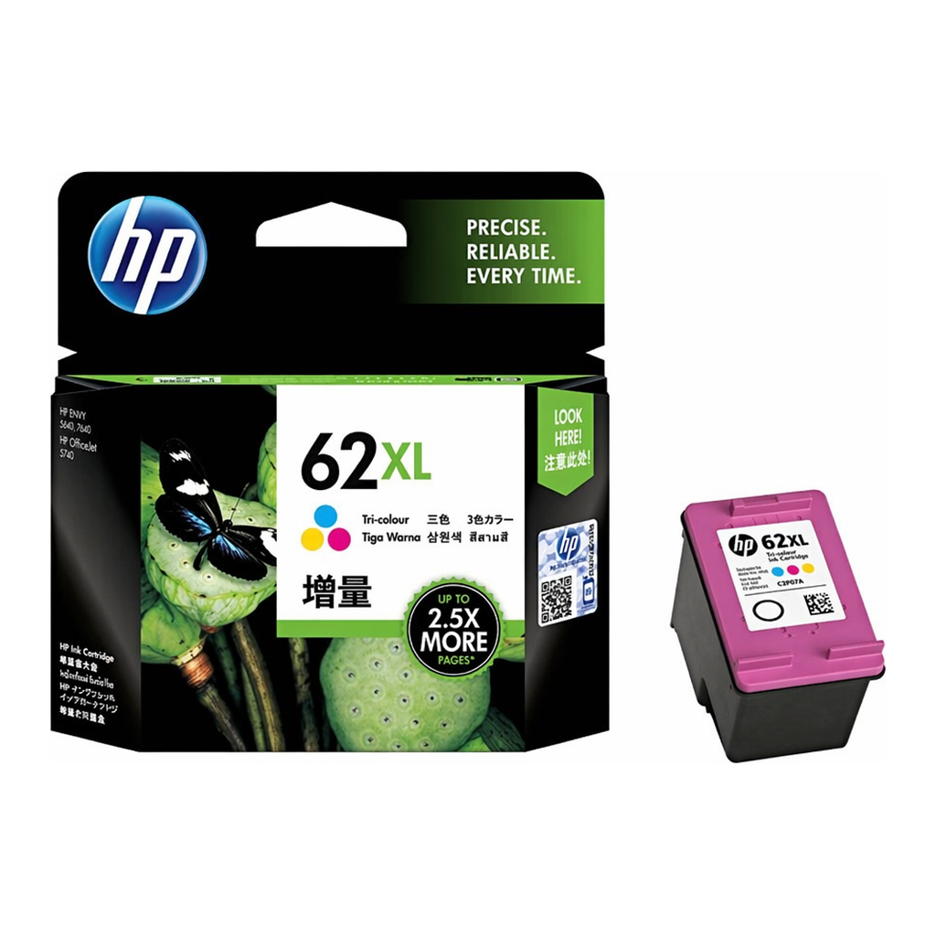 OFFICENEX [P]HP잉크(C2P07AA/NO.62XL/칼라/415)