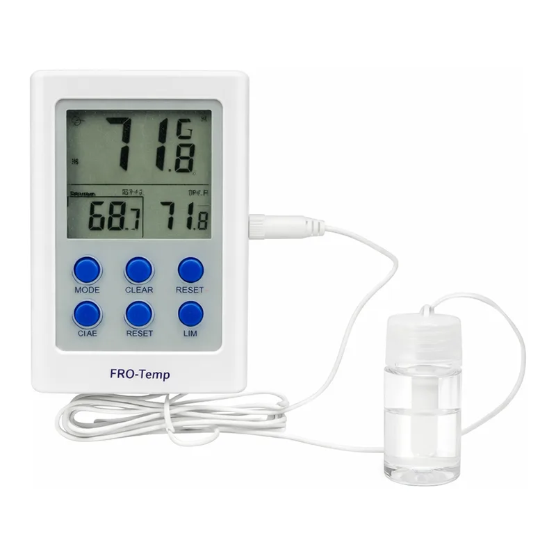 Merck SP Bel-Art(R) H-B Frio-Temp(R) Calibrated Dual Zone Electronic Verification Thermometer