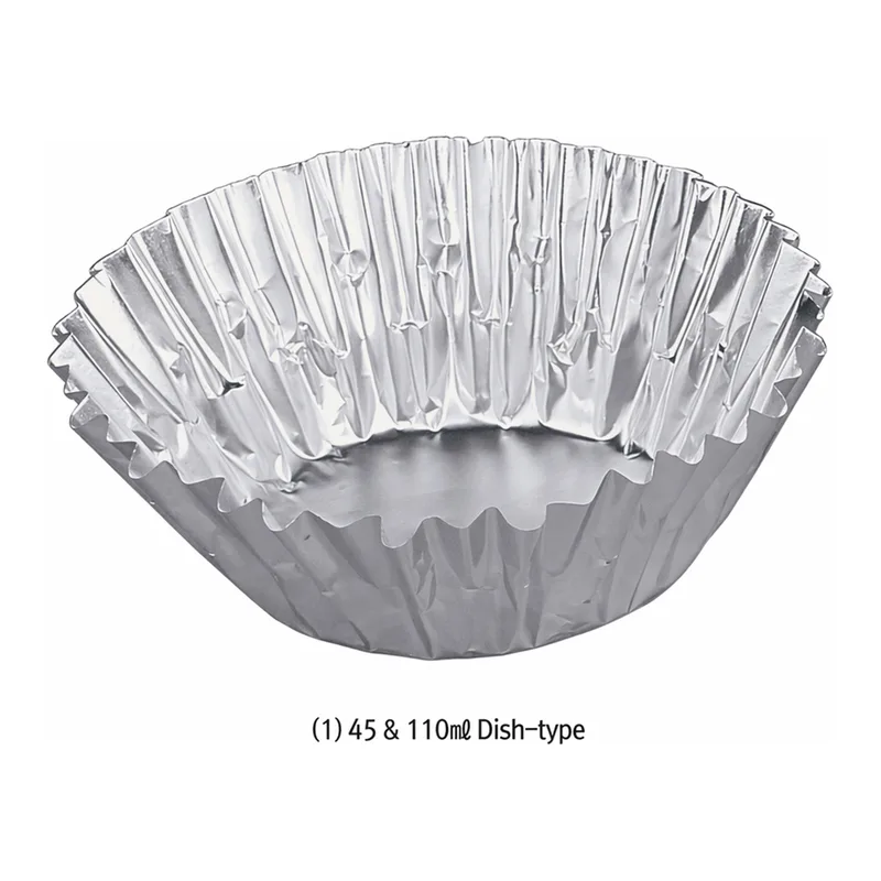 Daihan Science Lotte Disposable Multi-use Aluminum Dish & Cup, Ultra-light Aluminum, 45~300㎖<b