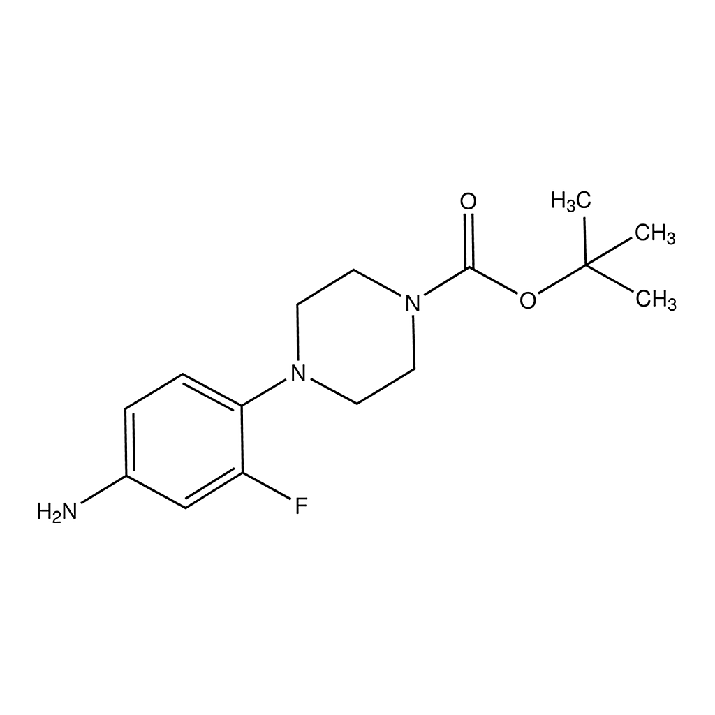 Merck 4-(4-Amino-2-fluoro-phenyl)-piperazine-1-carboxylic acid tert-butyl ester