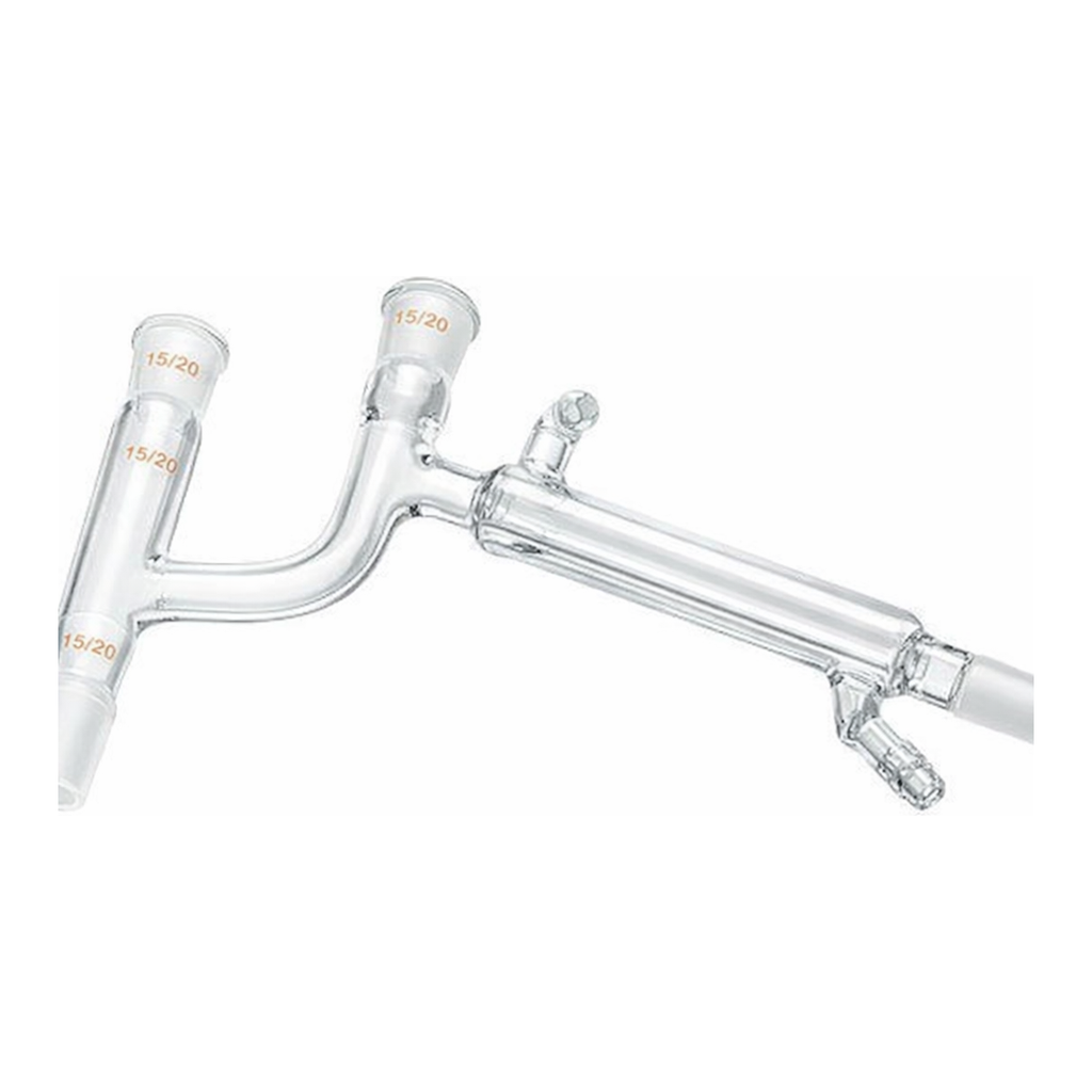 AS ONE Semi-Micro Distilling Condenser(Claisen Type), 세미 마이크로 증류관(클라이젠 형)