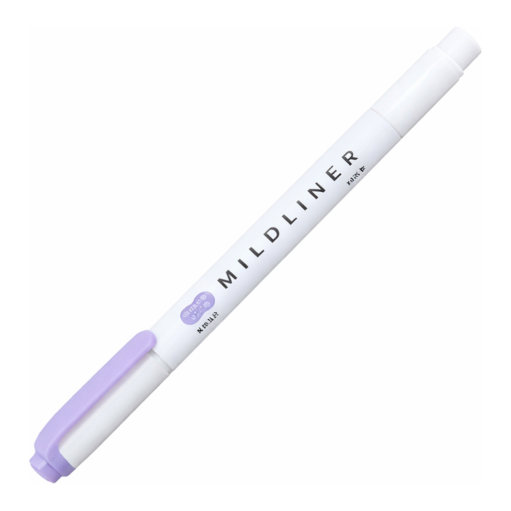 OFFICENEX 제브라 마일드라이너 바이올렛(1.4mm, 4.0mm 바이올렛)