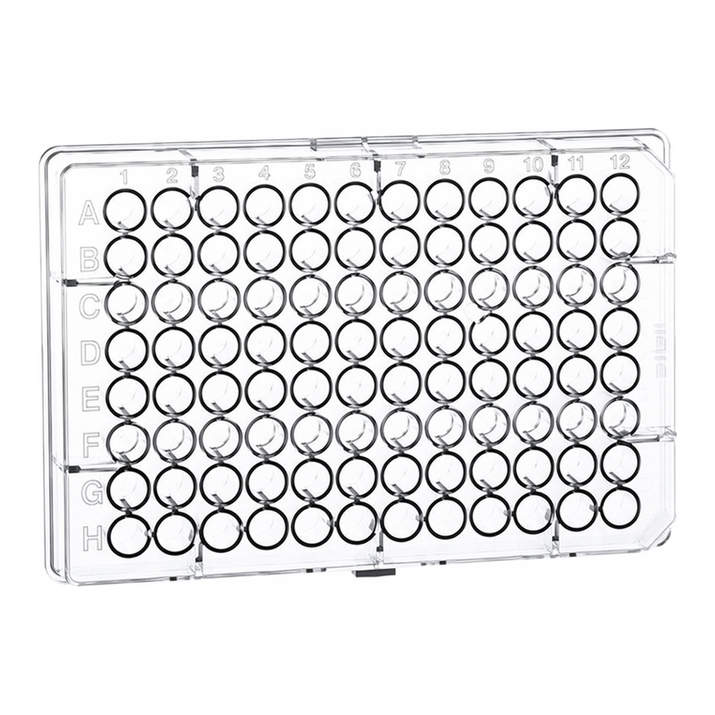Greiner Bio One MICROPLATE, 96 WELL, PS, U-BOTTOM, CLEAR,CELLSTAR®, CELL-REPELLENT SURFACE, LID WITH CONDENSATION RINGS, STERILE, SINGLE PACKED