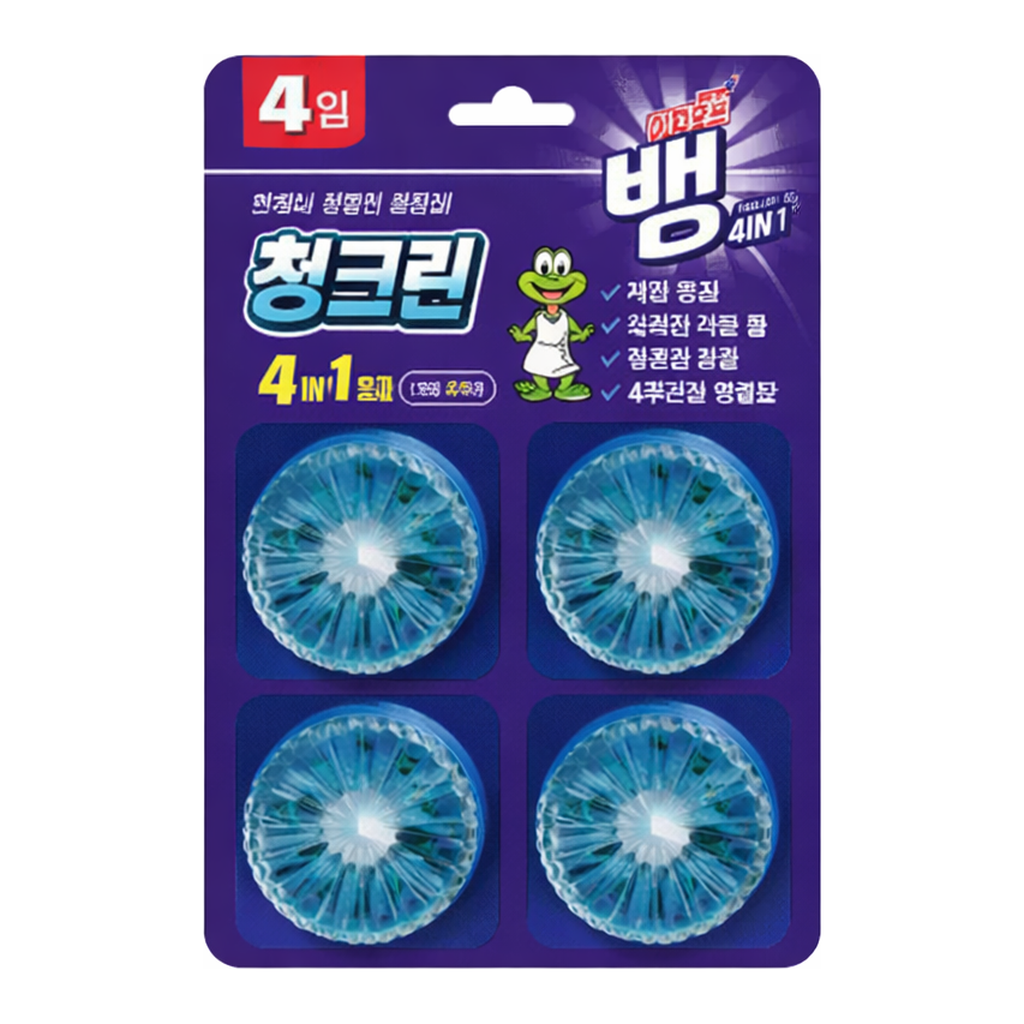 Daihan Science Oxy Toilet Bowl Cleaner, Solid- & Bottle-TypeExcellent Toilet Cleaning, Refresh