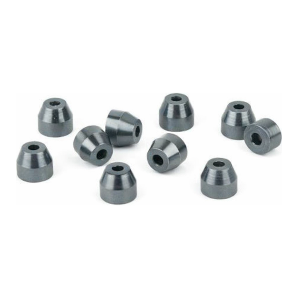 Restek Ferrule, Graphite, Reducing, 1/4in to 1/8in Pack of 10