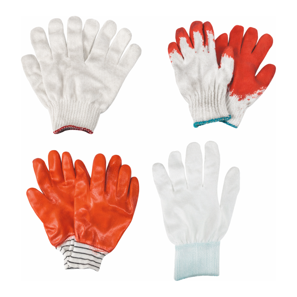 Daihan Science Sungjin Cotton Work Glove, with/without PVC CoatingGood for Industrial, Constru