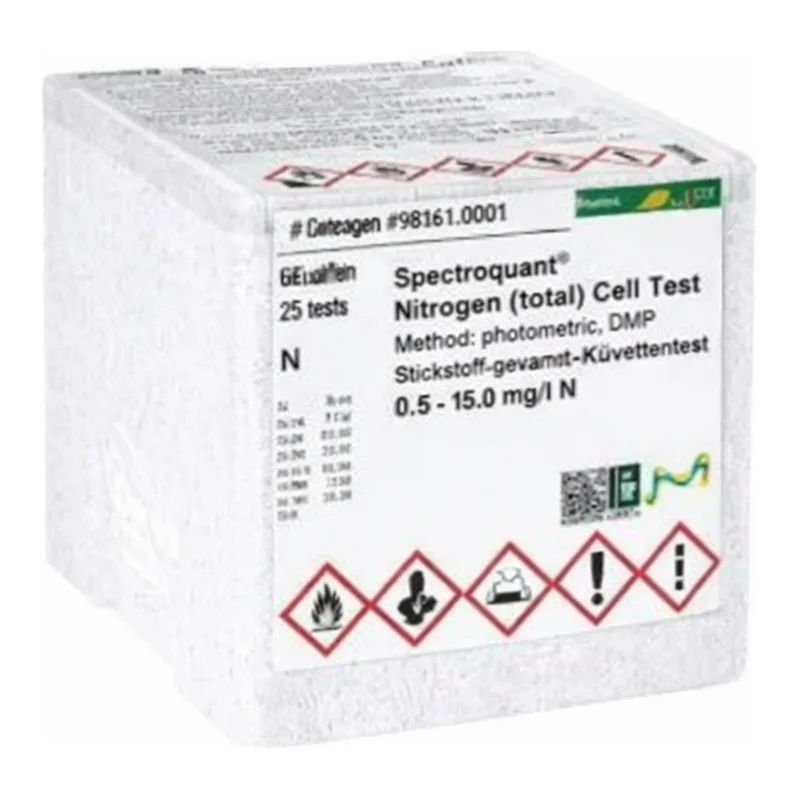 Merck NITROGEN (TOTAL) CELL TEST 0.5 - 15.0 MG